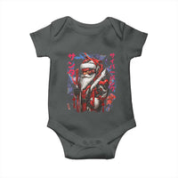 Christmas Cyberpunk Santa Baby Onesie Japanese Xmas Techwear Manga Anime - Wonder Print Shop