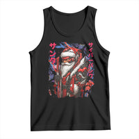 Christmas Cyberpunk Santa Tank Top Japanese Xmas Techwear Manga Anime - Wonder Print Shop