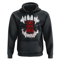 Eat The Rich Hoodie Vamp Fangs Social Activist