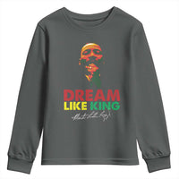 Dream Like King Martin Luther King Youth Sweatshirt MLK Black History Month