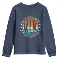 Martin Luther King I Have A Dream Youth Sweatshirt Retro MLK Day