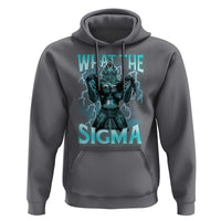 Funny What The Sigma Hoodie Alpha Wolf Oddly Specific Thunder Meme