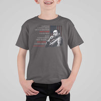 MLK Darkness Cannot Drive Out Darkness Only Light Can Do That T Shirt For Kid Martin Luther King