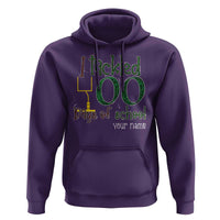 Personalized 100TH Day Of School Football Hoodie Custom Text I Tackled 100 Days Of School