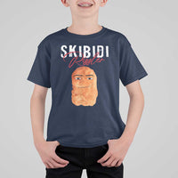 Funny Skibidi Toilet Rizzler T Shirt For Kid Brainrot Memes Rizz - Wonder Print Shop