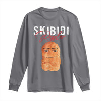 Funny Skibidi Toilet Rizzler Long Sleeve Shirt Brainrot Memes Rizz