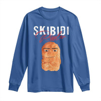 Funny Skibidi Toilet Rizzler Long Sleeve Shirt Brainrot Memes Rizz