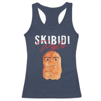 Funny Skibidi Toilet Rizzler Racerback Tank Top Brainrot Memes Rizz