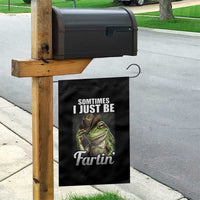 Funny Sometimes I Just Be Fartin Cowboy Frog Garden Flag - Wonder Print Shop