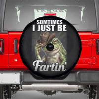 Funny Sometimes I Just Be Fartin Cowboy Frog Spare Tire Cover - Wonder Print Shop