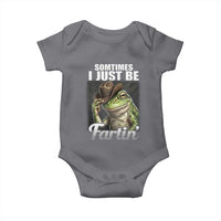 Funny Sometimes I Just Be Fartin Cowboy Frog Baby Onesie - Wonder Print Shop
