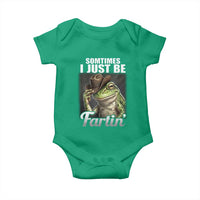 Funny Sometimes I Just Be Fartin Cowboy Frog Baby Onesie - Wonder Print Shop