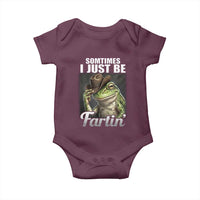 Funny Sometimes I Just Be Fartin Cowboy Frog Baby Onesie - Wonder Print Shop