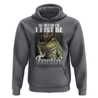Funny Sometimes I Just Be Fartin Cowboy Frog Hoodie - Wonder Print Shop