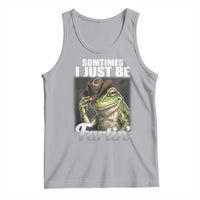 Funny Sometimes I Just Be Fartin Cowboy Frog Tank Top - Wonder Print Shop