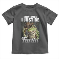 Funny Sometimes I Just Be Fartin Cowboy Frog Toddler T Shirt - Wonder Print Shop