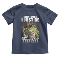 Funny Sometimes I Just Be Fartin Cowboy Frog Toddler T Shirt - Wonder Print Shop
