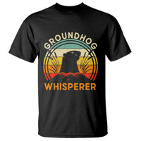 Funny Groundhog Whisperer T Shirt Retro Vintage Woodchuck Lover - Wonder Print Shop