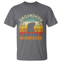 Funny Groundhog Whisperer T Shirt Retro Vintage Woodchuck Lover - Wonder Print Shop