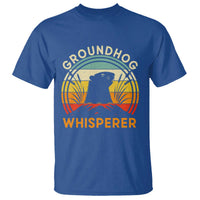 Funny Groundhog Whisperer T Shirt Retro Vintage Woodchuck Lover - Wonder Print Shop