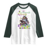 Funny Mardi Gras Cruise 2025 Raglan Shirt Trip New Orleans Family Matching