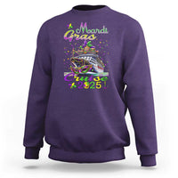 Funny Mardi Gras Cruise 2025 Sweatshirt Trip New Orleans Family Matching
