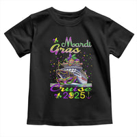 Funny Mardi Gras Cruise 2025 Toddler T Shirt Trip New Orleans Family Matching