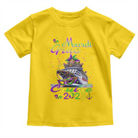 Funny Mardi Gras Cruise 2025 Toddler T Shirt Trip New Orleans Family Matching