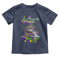 Funny Mardi Gras Cruise 2025 Toddler T Shirt Trip New Orleans Family Matching
