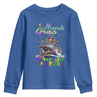 Funny Mardi Gras Cruise 2025 Youth Sweatshirt Trip New Orleans Family Matching
