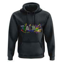 Funny Mardi Gras Teacher Krewe Hoodie Parade Carnival School Beads