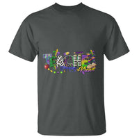 Funny Mardi Gras Teacher Krewe T Shirt Parade Carnival School Beads