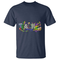 Funny Mardi Gras Teacher Krewe T Shirt Parade Carnival School Beads