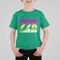 Funny Mardi Gras In Biloxi Mississippi T Shirt For Kid 228 Skyline Area Code