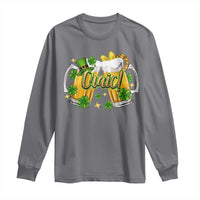 Funny St Patrick's Day Irish Beer Drinking Craic Long Sleeve Shirt