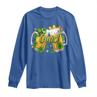 Funny St Patrick's Day Irish Beer Drinking Craic Long Sleeve Shirt