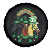 Funny St Patrick's Day Horse Spare Tire Cover Happy St Horsetrick's Day Shamrock
