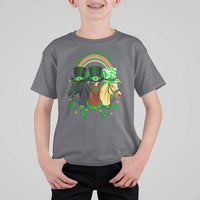 Funny St Patrick's Day Horse T Shirt For Kid Happy St Horsetrick's Day Shamrock