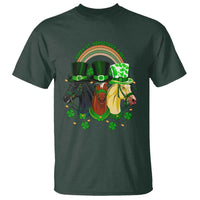 Funny St Patrick's Day Horse T Shirt Happy St Horsetrick's Day Shamrock