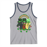 Funny St Patrick's Day Horse Tank Top Happy St Horsetrick's Day Shamrock