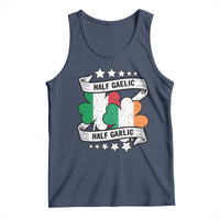 Funny Half Gaelic Half Garlic Tank Top Irish Italian St. Patrick's Day