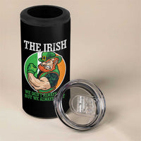 Funny The Irish We Don't Always Win But We Always Fight 4 in 1 Can Cooler Tumbler
