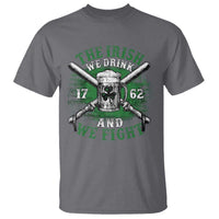 Irish Soldiers 1762 T Shirt The Irish We Drink And We Fight Shamrock Beer Parade