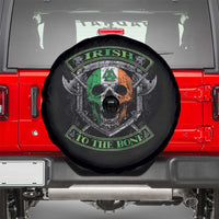 Irish Viking Spare Tire Cover Irish To The Bone Vintage Ireland Flag Skull