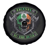 Irish Viking Spare Tire Cover Irish To The Bone Vintage Ireland Flag Skull