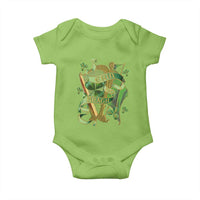 Irish Pride Baby Onesie Erin Go Bragh Harp Shamrock St Patrick's Day