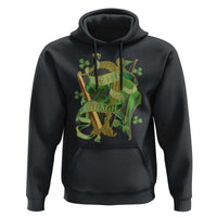 Irish Pride Hoodie Erin Go Bragh Harp Shamrock St Patrick's Day