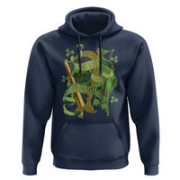 Irish Pride Hoodie Erin Go Bragh Harp Shamrock St Patrick's Day