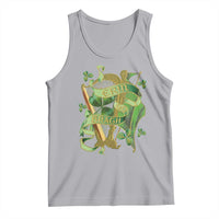 Irish Pride Tank Top Erin Go Bragh Harp Shamrock St Patrick's Day