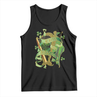 Irish Pride Tank Top Erin Go Bragh Harp Shamrock St Patrick's Day